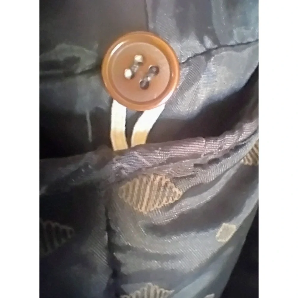 VTG‎ Byrnes & Baker Mens Black Leather Bomber Jacket XL Long Thinsulate Lined